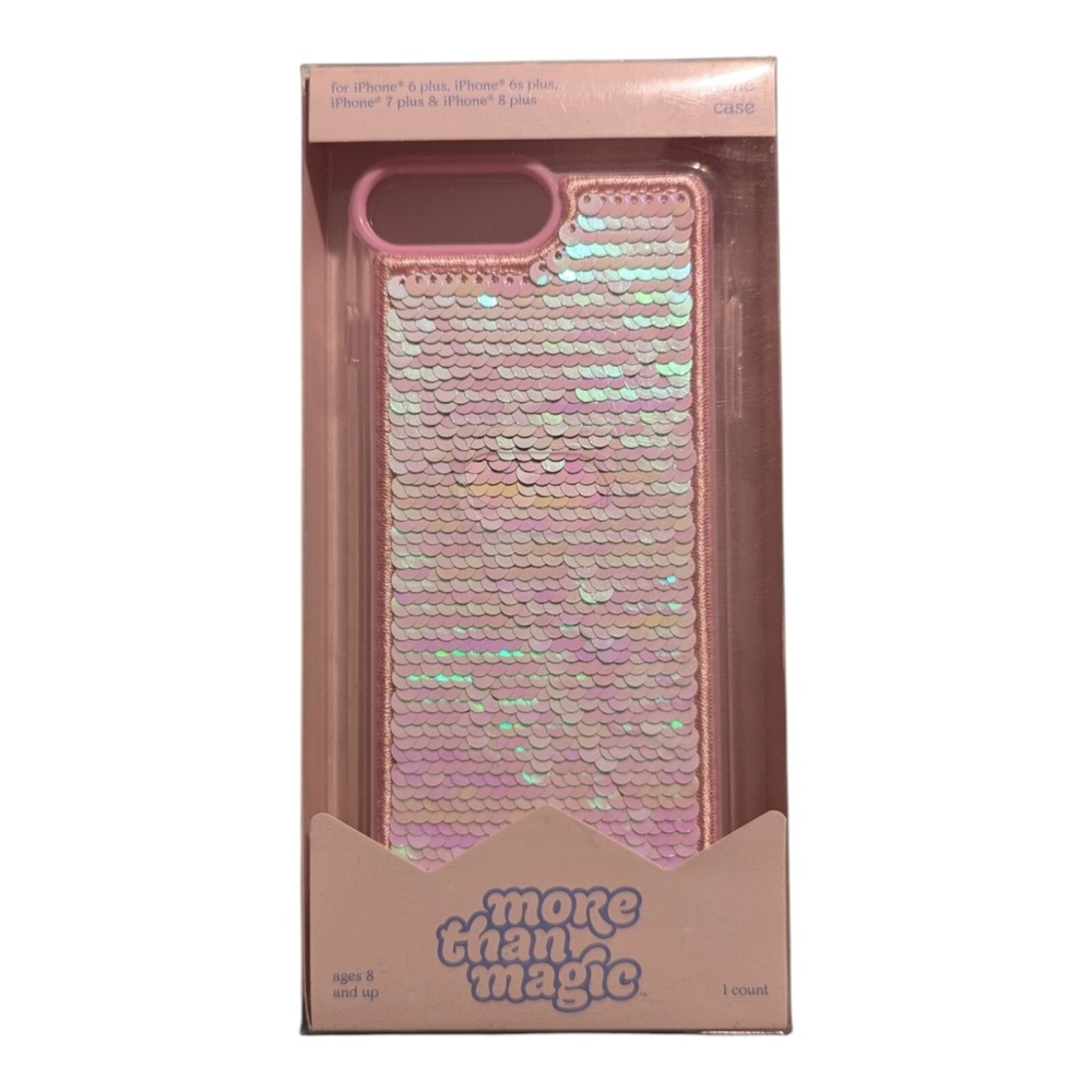 F5. More Than Magic Case For iPhone 8 Plus/7 Plus/6s Plus/6 Plus - Flip Sequin